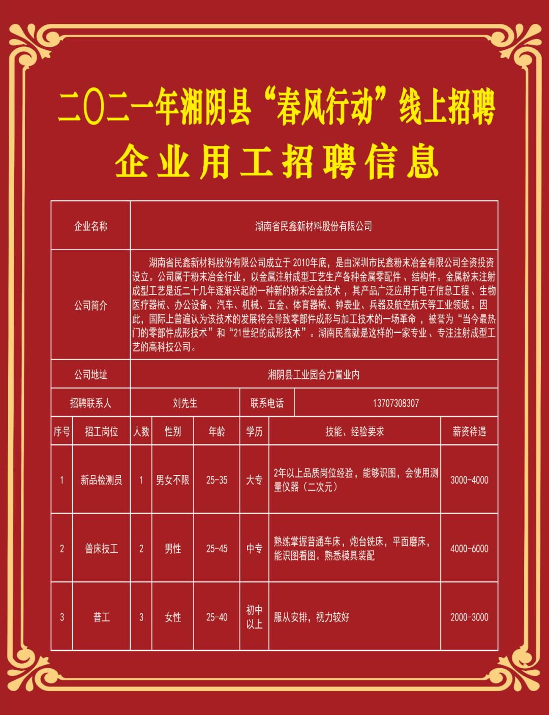 湘阴最新招聘信息全面解析