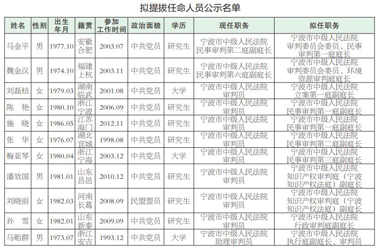 宁波最新任前公示，深化透明度，推动城市发展的关键举措